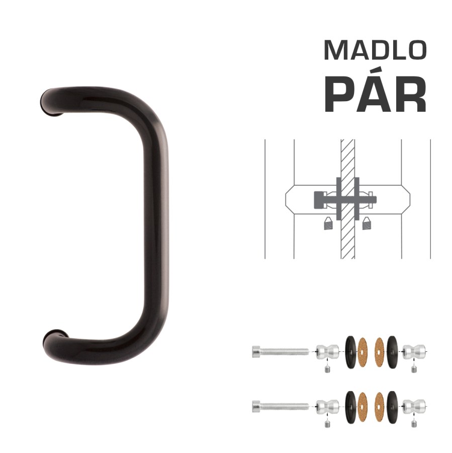 WA - MADLO M2 WA/A-S-SKLO pár - 