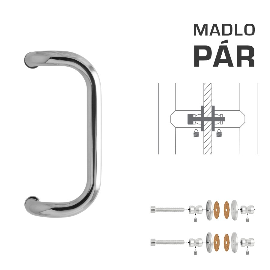 WA - MADLO M2 WA/A-S-SKLO pár