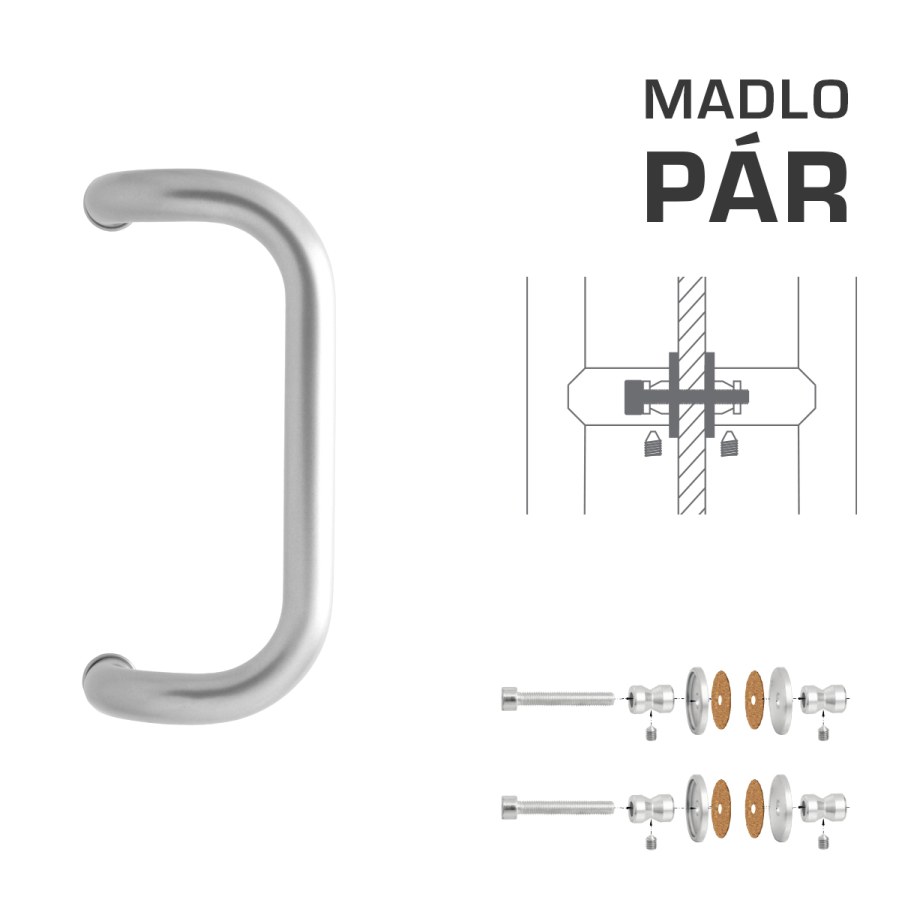 WA - MADLO M2 WA/A-S-SKLO pár