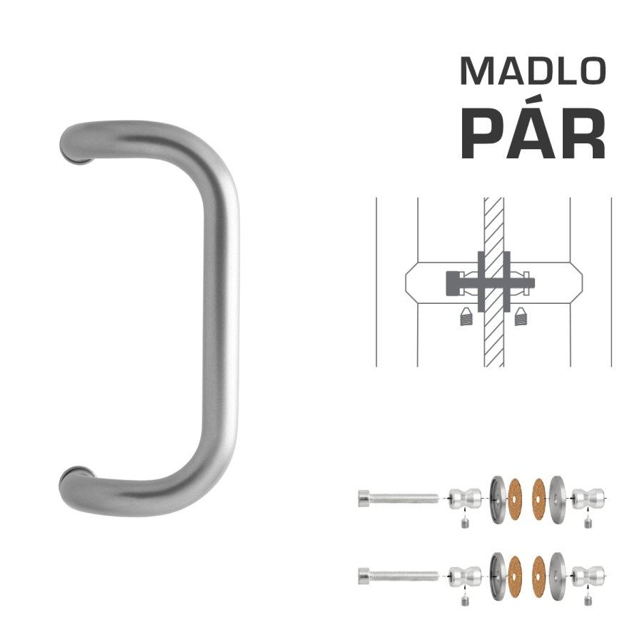 WA - MADLO M2 WA/A-S-SKLO pár