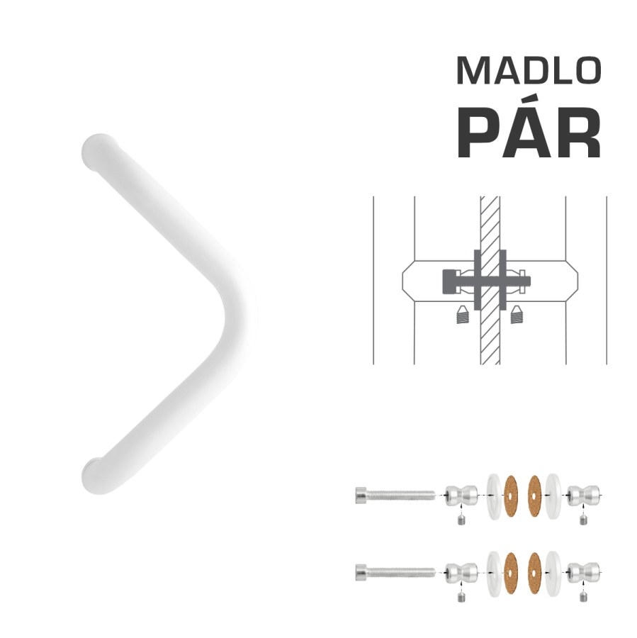 WA - MADLO M6 WA/A-S-SKLO pár