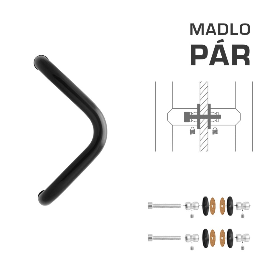 WA - MADLO M6 WA/A-S-SKLO pár