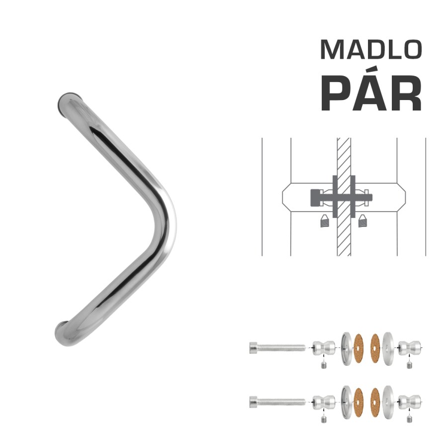 WA - MADLO M6 WA/A-S-SKLO pár