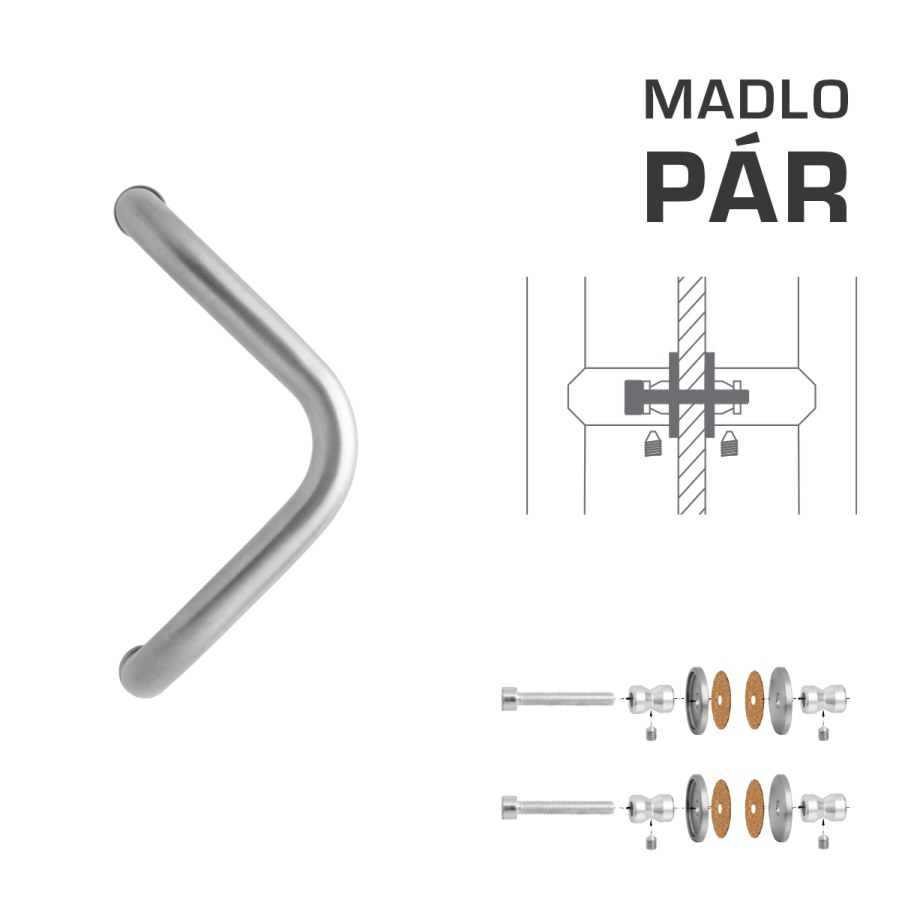 WA - MADLO M6 WA/A-S-SKLO pár