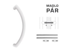 FT - MADLO kód K39 Ø 32 mm UN pár 67268