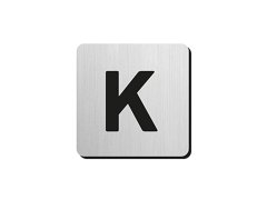 JNF - Piktogram písmeno "K" IN.34.300 - 75 mm - nalepovací