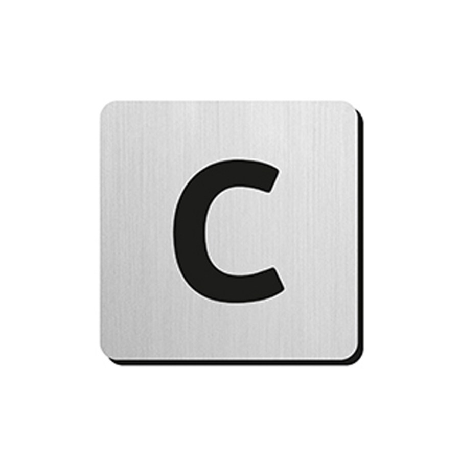 JNF - Piktogram písmeno "C" IN.34.300 - 75 mm - nalepovací