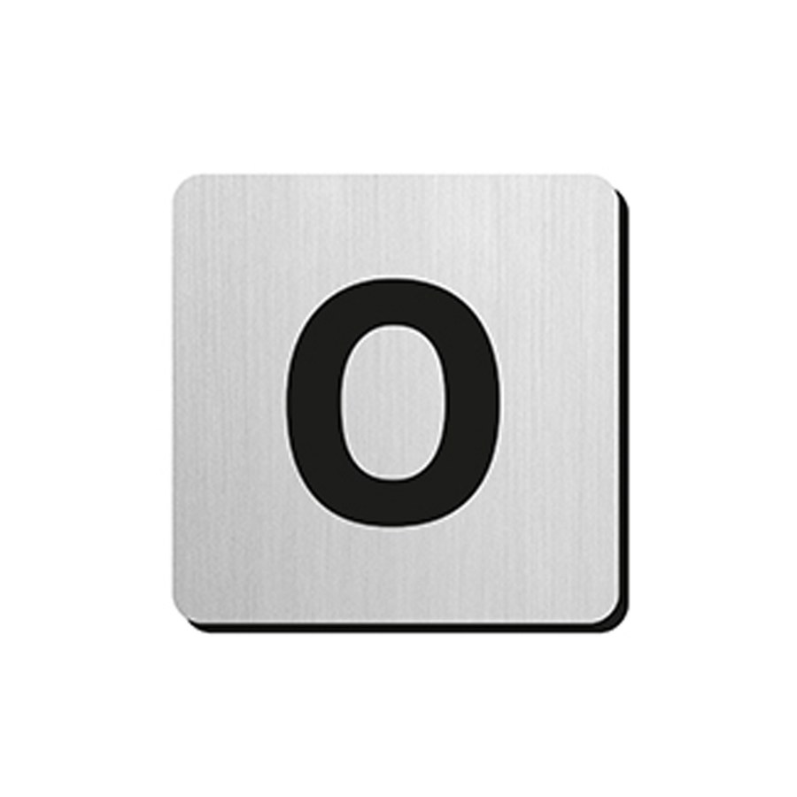 JNF - Piktogram písmeno "O" IN.34.300 - 75 mm - nalepovací