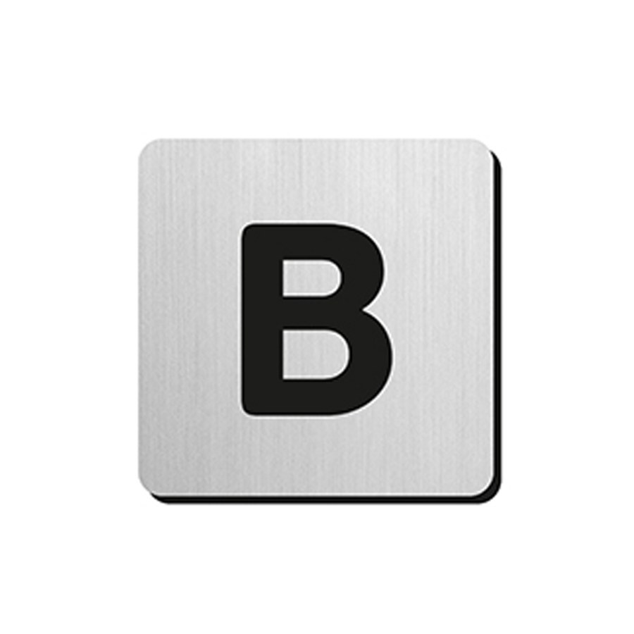 JNF - Piktogram písmeno "B" IN.34.300 - 75 mm - nalepovací