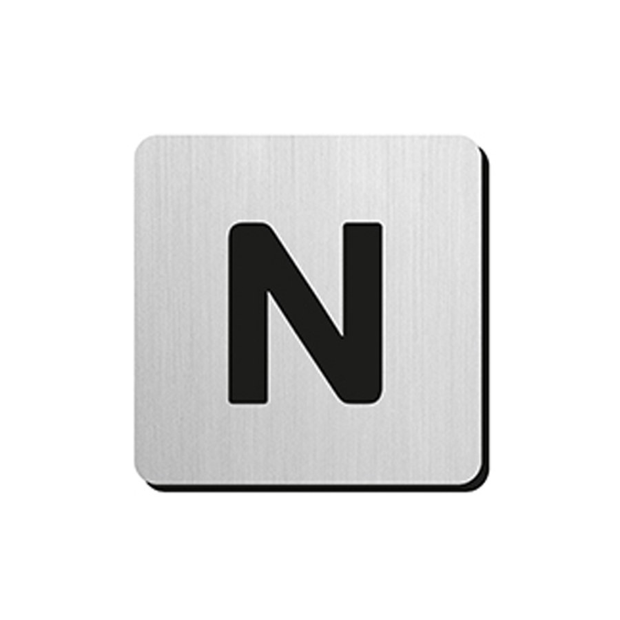 JNF - Piktogram písmeno "N" IN.34.300 - 75 mm - nalepovací