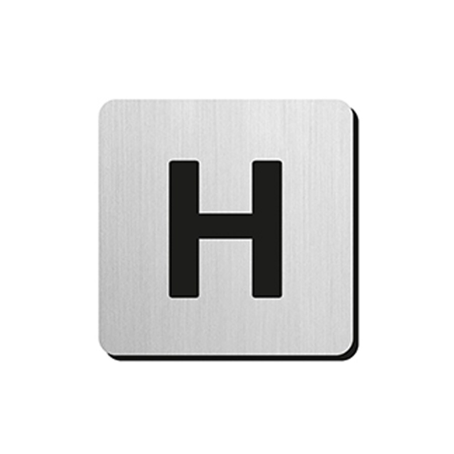 JNF - Piktogram písmeno "H" IN.34.300 - 75 mm - nalepovací