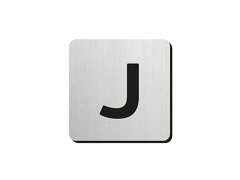 Produkt JNF - Piktogram písmeno "J" IN.34.300 - 75 mm - nalepovací