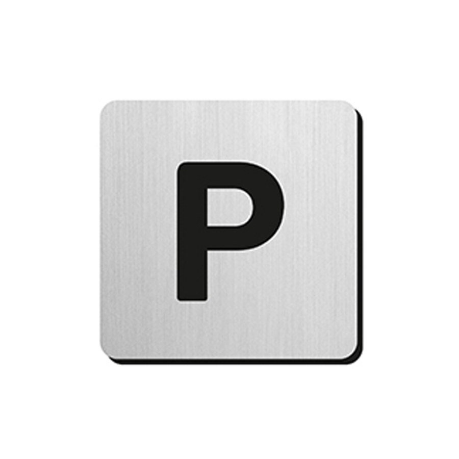 JNF - Piktogram písmeno "P" IN.34.300 - 75 mm - nalepovací