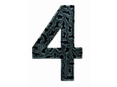 LR - Domovní číslice "4" - 120 mm
