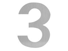 Produkt LR - Domovní číslice "3" - 150 mm