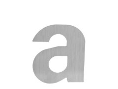 Produkt LR - Domovní písmeno "a" - 115 mm