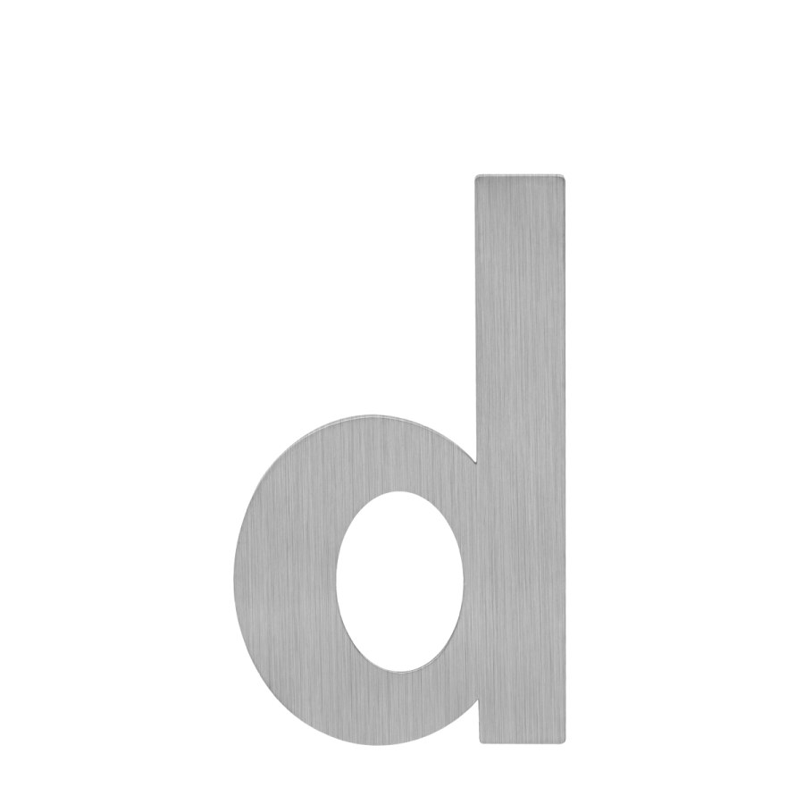 LR - Domovní písmeno "d" - 100 mm - nalepovací