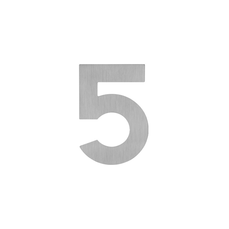 LR - Domovní číslice "5" - 60 mm - nalepovací