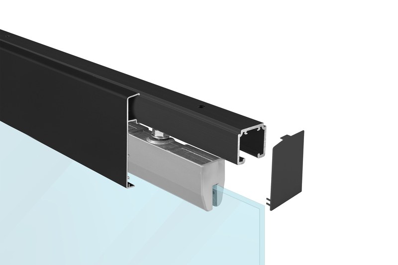 SC - POSUVNÝ SYSTÉM SERIES 100 SILENT GLASS 120 KG s krytem na profil