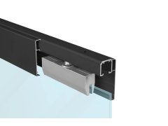 SC - POSUVNÝ SYSTÉM SERIES 100 SILENT GLASS S 100 KG SP s&nbsp;oboustranným krytem na profil