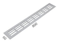 SRL - ALFA větrací mřížka šířka 60 x 800 mm