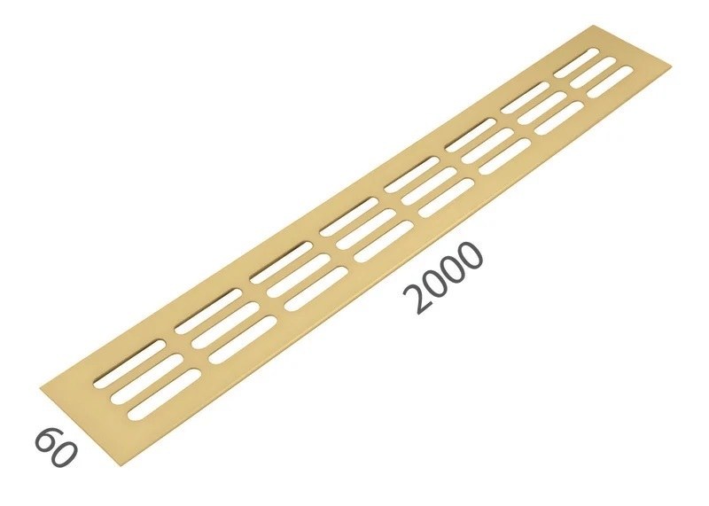 SRL - ALFA větrací mřížka šířka 60 x 2000 mm