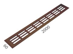 Produkt SRL - ALFA větrací mřížka šířka 60 x 2000 mm 68875