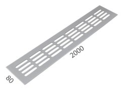 SRL - ALFA větrací mřížka šířka 80 x 2000 mm 68900