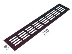 SRL - ALFA větrací mřížka šířka 80 x 250 mm 68905