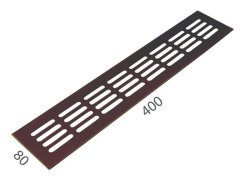 SRL - ALFA větrací mřížka šířka 80 x 400 mm 68906