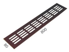 SRL - ALFA větrací mřížka šířka 80 x 800 mm 68909