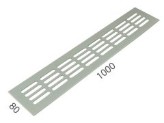 Produkt SRL - ALFA větrací mřížka šířka 80 x 1000 mm 68916