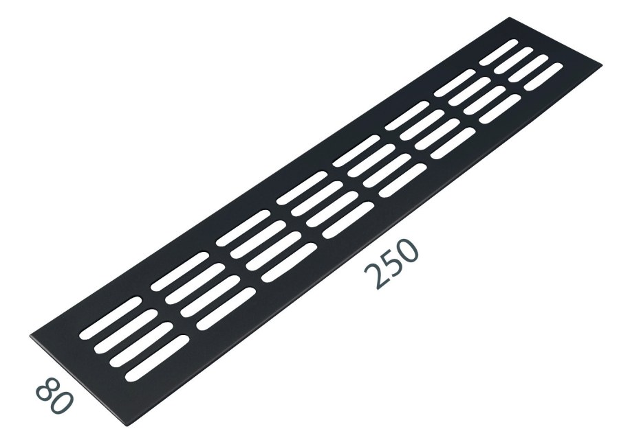 SRL - ALFA větrací mřížka šířka 80 x 250 mm