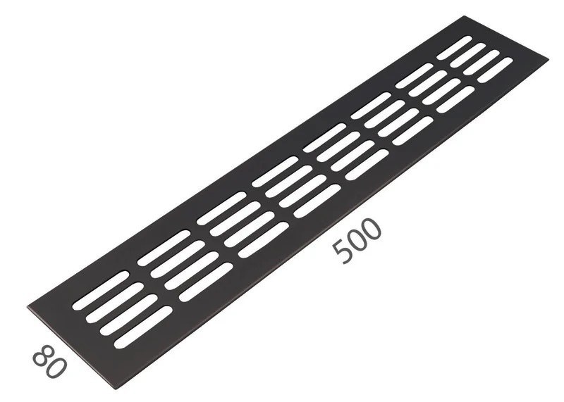SRL - ALFA větrací mřížka šířka 80 x 500 mm