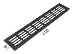 Produkt SRL - ALFA větrací mřížka šířka 80 x 800 mm 68922