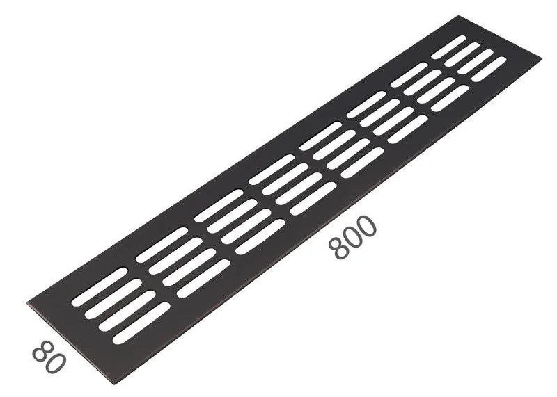 SRL - ALFA větrací mřížka šířka 80 x 800 mm