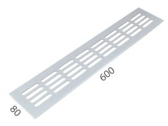 Produkt SRL - ALFA větrací mřížka šířka 80 x 600 mm 68927