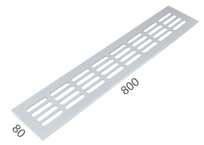 SRL - ALFA větrací mřížka šířka 80 x 800 mm