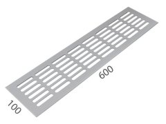SRL - ALFA větrací mřížka šířka 100 x 600 mm 68938
