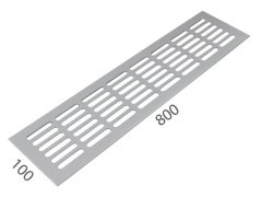 SRL - ALFA větrací mřížka šířka 100 x 800 mm 68939