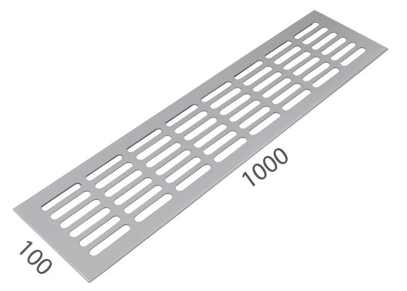 SRL - ALFA větrací mřížka šířka 100 x 1000 mm