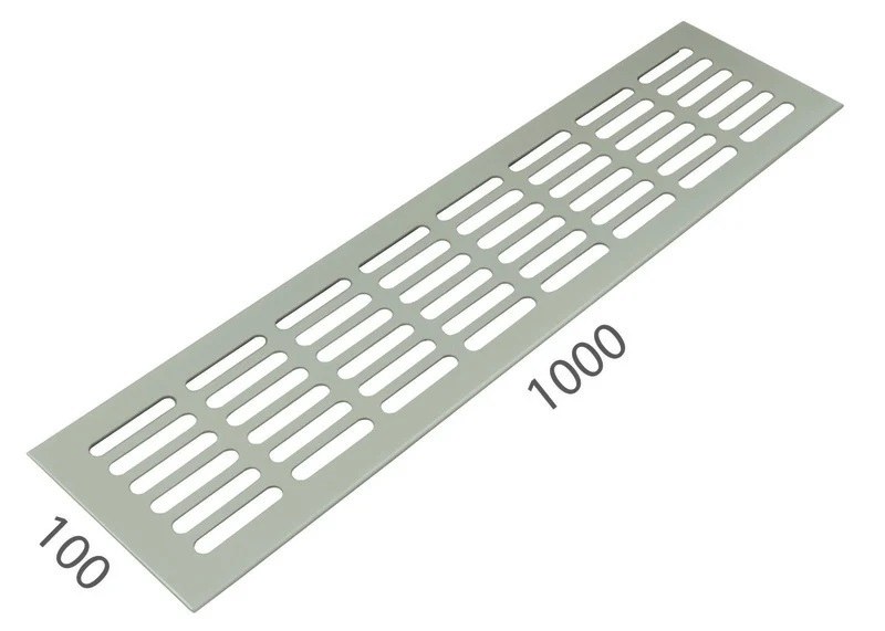 SRL - ALFA větrací mřížka šířka 100 x 1000 mm