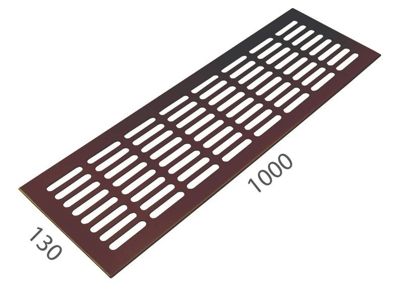 SRL - ALFA větrací mřížka šířka 130 x 1000 mm