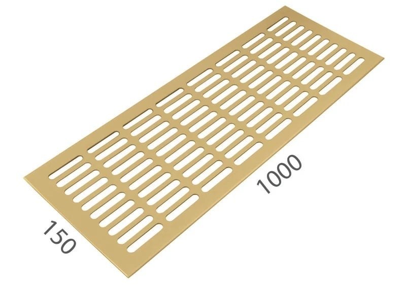 SRL - ALFA větrací mřížka šířka 150 x 1000 mm - 
