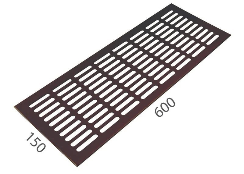 SRL - ALFA větrací mřížka šířka 150 x 600 mm - 