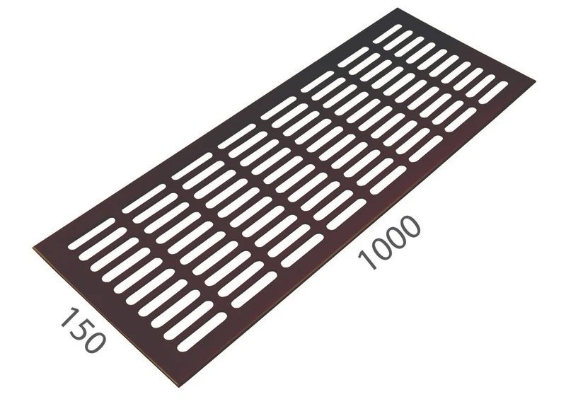 SRL - ALFA větrací mřížka šířka 150 x 1000 mm