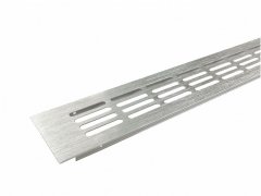 Produkt SRL - větrací mřížka šířka 80 x 600 mm - imitace NEREZ