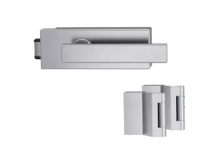 Produkt GK - PURISTO S - ZÁMEK na sklo s&nbsp;klikou CUBICO - UV (vč. závěsů)