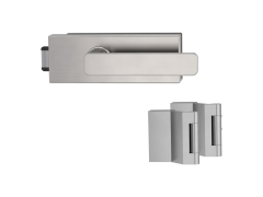 GK - PURISTO S - ZÁMEK na sklo s&nbsp;klikou MINIMAL MODERN - UV (vč. závěsů) 69238