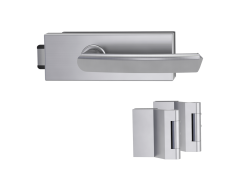 Produkt GK - PURISTO S - ZÁMEK na sklo s&nbsp;klikou CRYSTAL - UV (vč. závěsů)